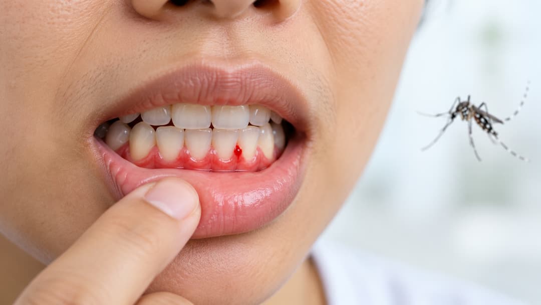 Sốt xuất huyết chảy máu chân răng có nguy hiểm không?