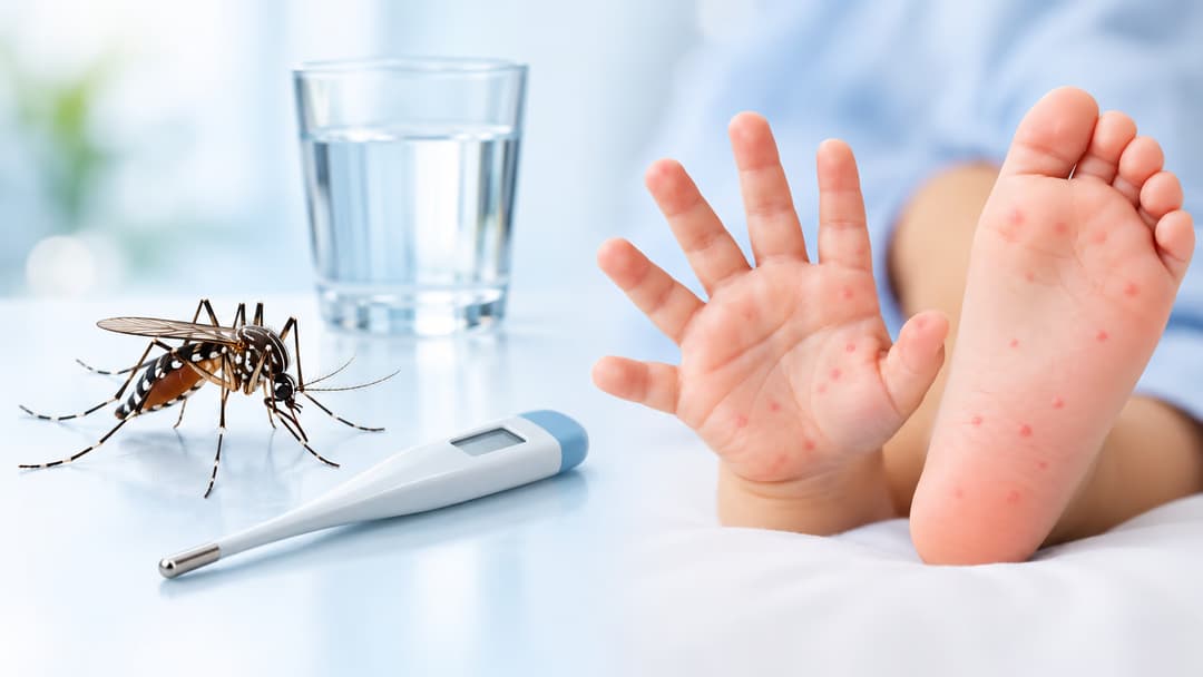 Cách phân biệt sốt xuất huyết và bệnh tay chân miệng chính xác