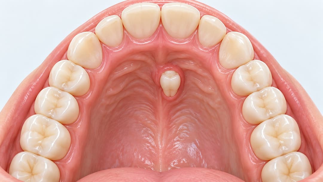 Răng mọc trong vòm miệng có sao không và cách xử lý