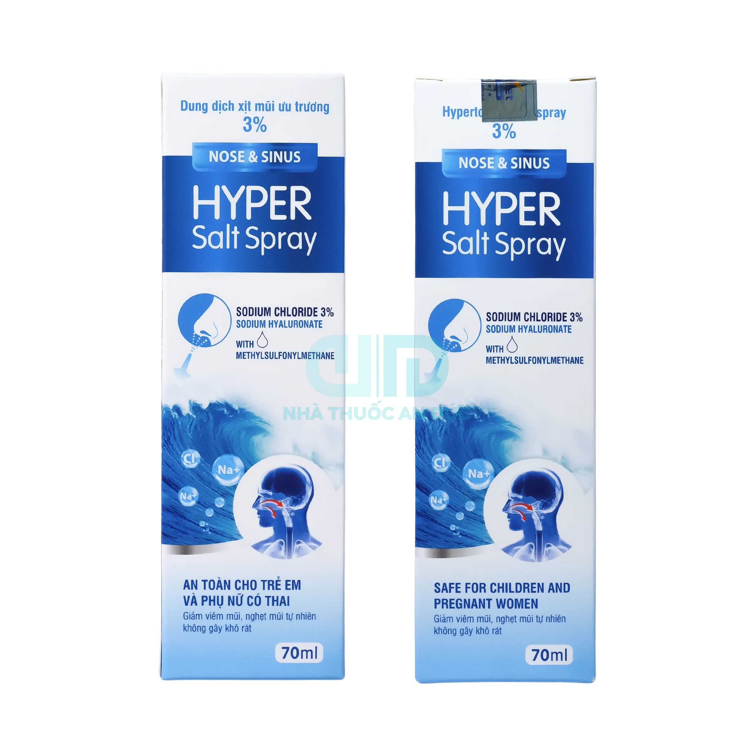 Hộp xịt mũi ưu trương Hyper Salt Spray 3% 70ml