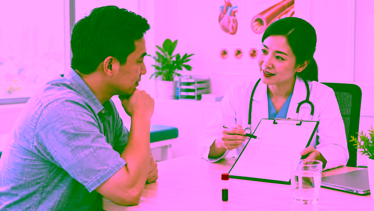 Bac si tu van lich xet nghiem mo mau dinh ky cho nguoi benh