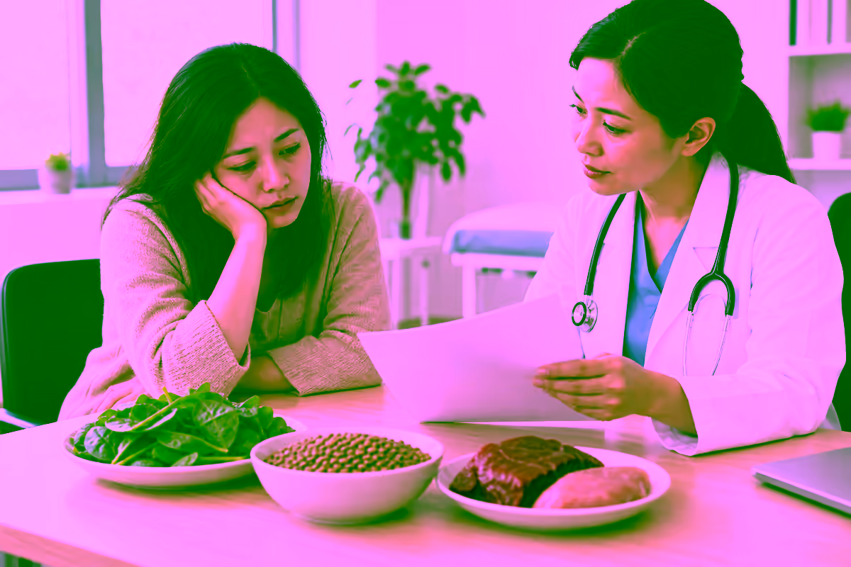 Thiếu máu thiếu sắt với người bệnh mệt mỏi được tư vấn dinh dưỡng