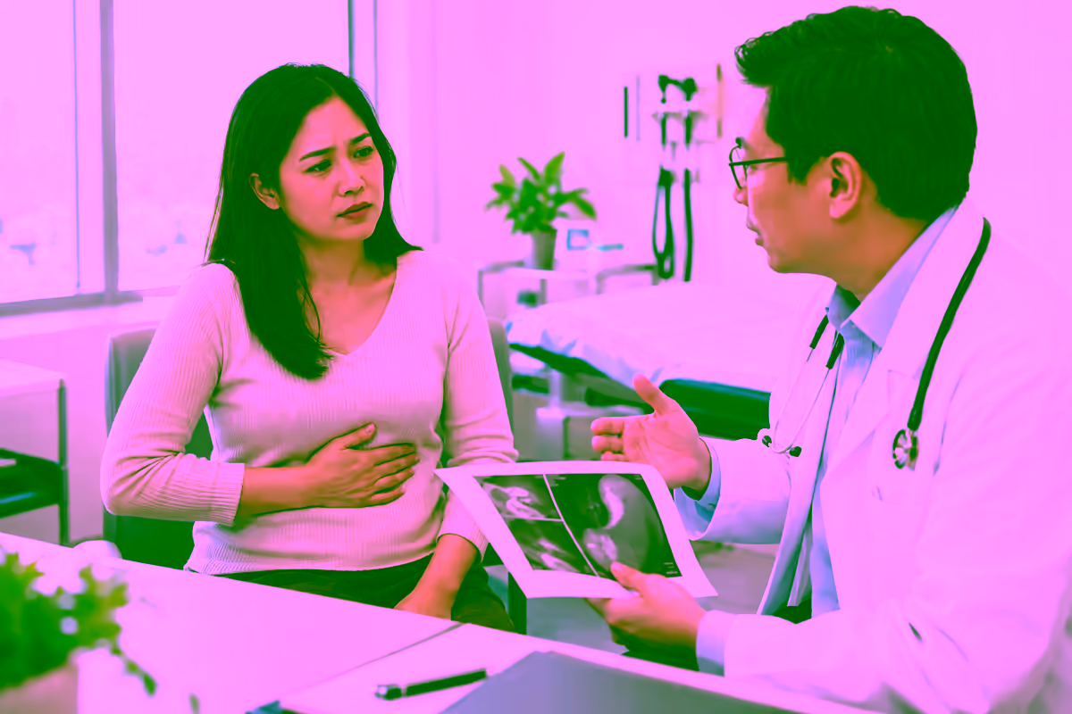 Thoát vị hoành gây khó chịu vùng ngực bụng được bác sĩ tư vấn