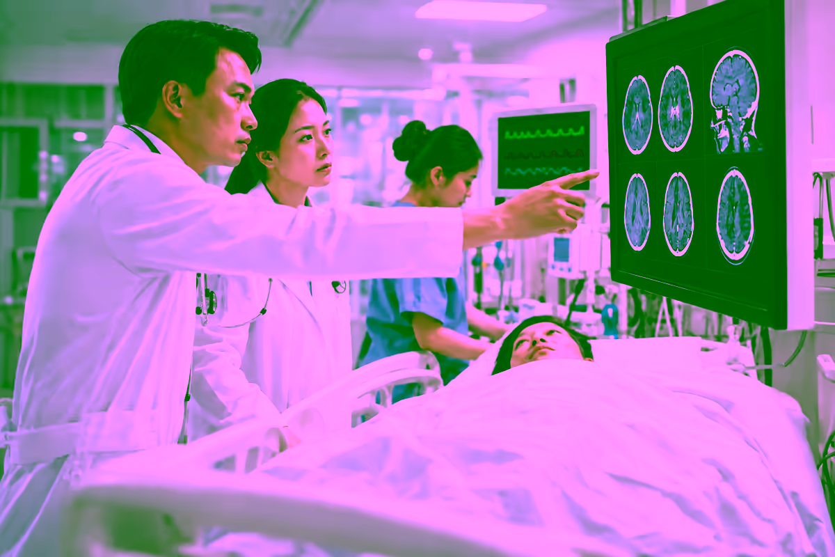 Thoát vị não trong tình huống cấp cứu được bác sĩ đánh giá trên hình ảnh não