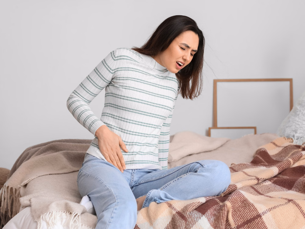 Sơ đồ mô phỏng quá trình tắc nghẽn lòng ruột thừa dẫn đến sưng viêm và ứ dịch