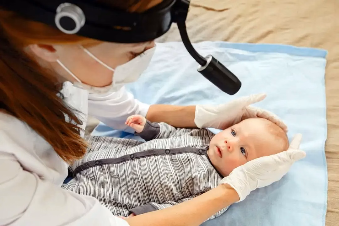 Mô phỏng cấu trúc giải phẫu nhãn cầu tật mắt nhỏ so với kích thước mắt phát triển bình thường