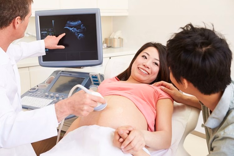 Sơ đồ giải phẫu các dị tật đường tiết niệu và vị trí tinh hoàn ẩn trong tam chứng Eagle-Barrett
