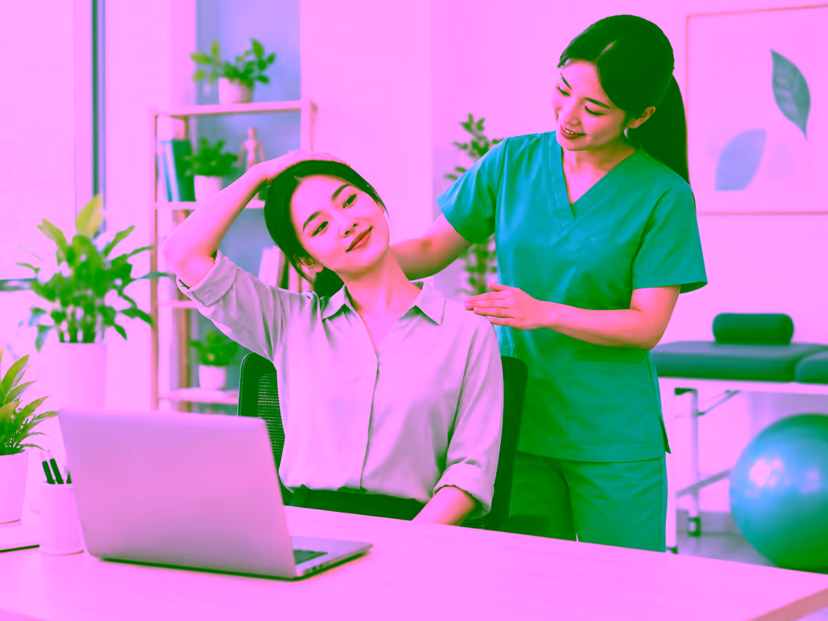 Chuyên gia hướng dẫn bài tập cổ cho dân văn phòng