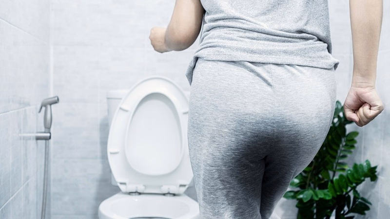 Mô phỏng bàng quang tăng hoạt gây ra hiện tượng tiểu gấp và đi tiểu nhiều lần