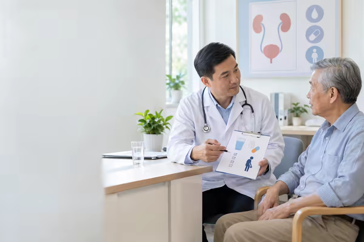 Bác sĩ tư vấn bí tiểu ở người lớn tuổi và cách chăm sóc an toàn