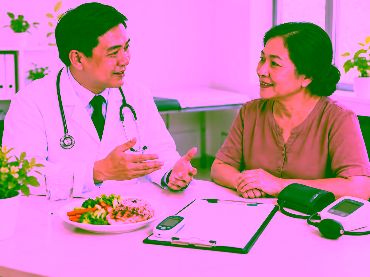 Bác sĩ tư vấn phòng ngừa biến chứng tiểu đường