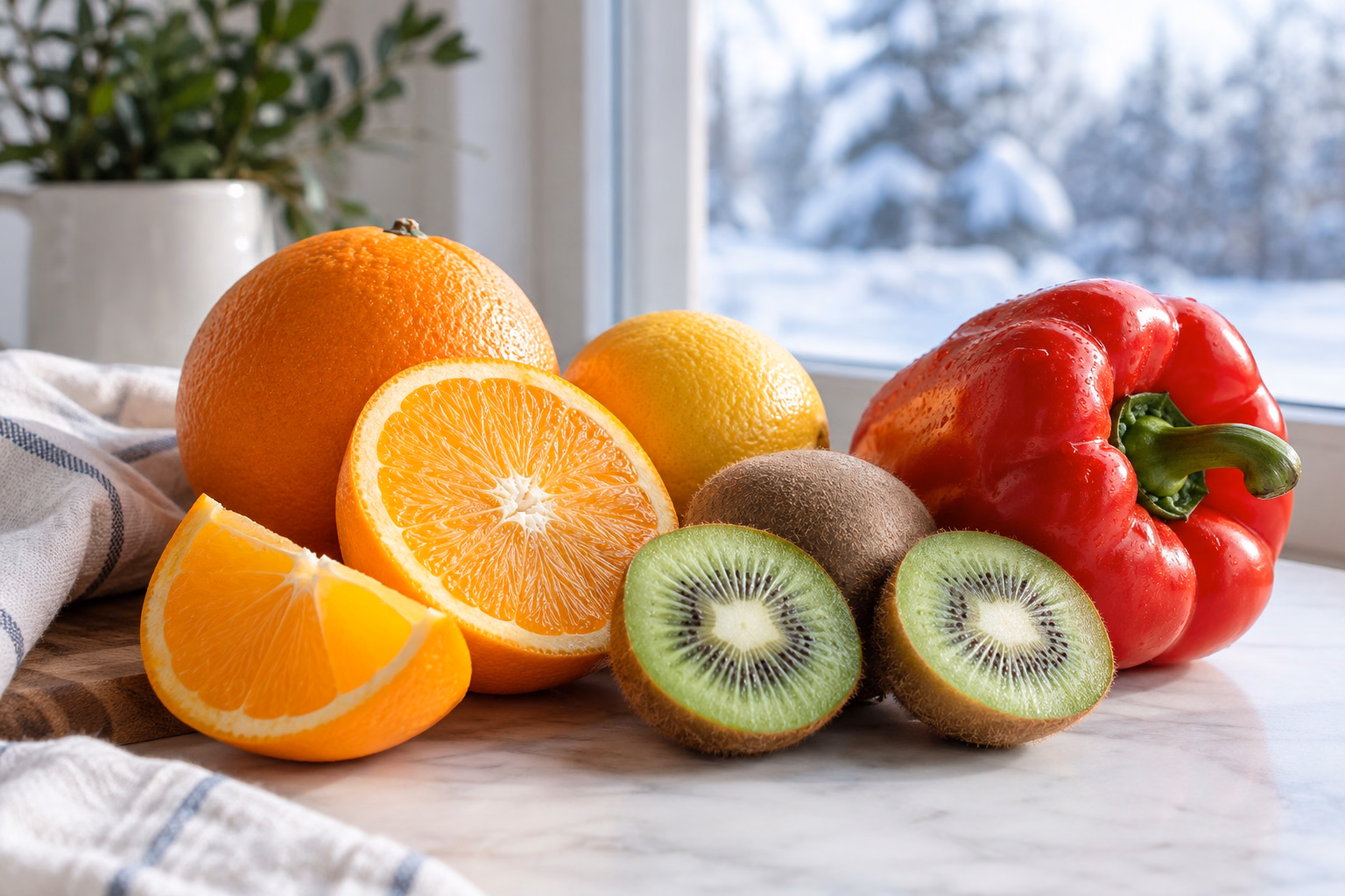 Bổ sung vitamin C