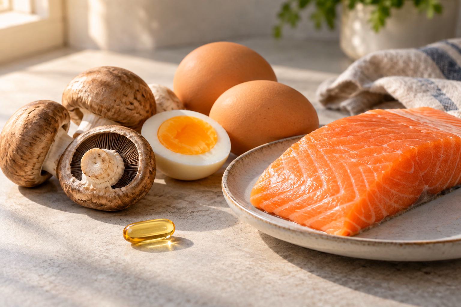 Bổ sung vitamin D