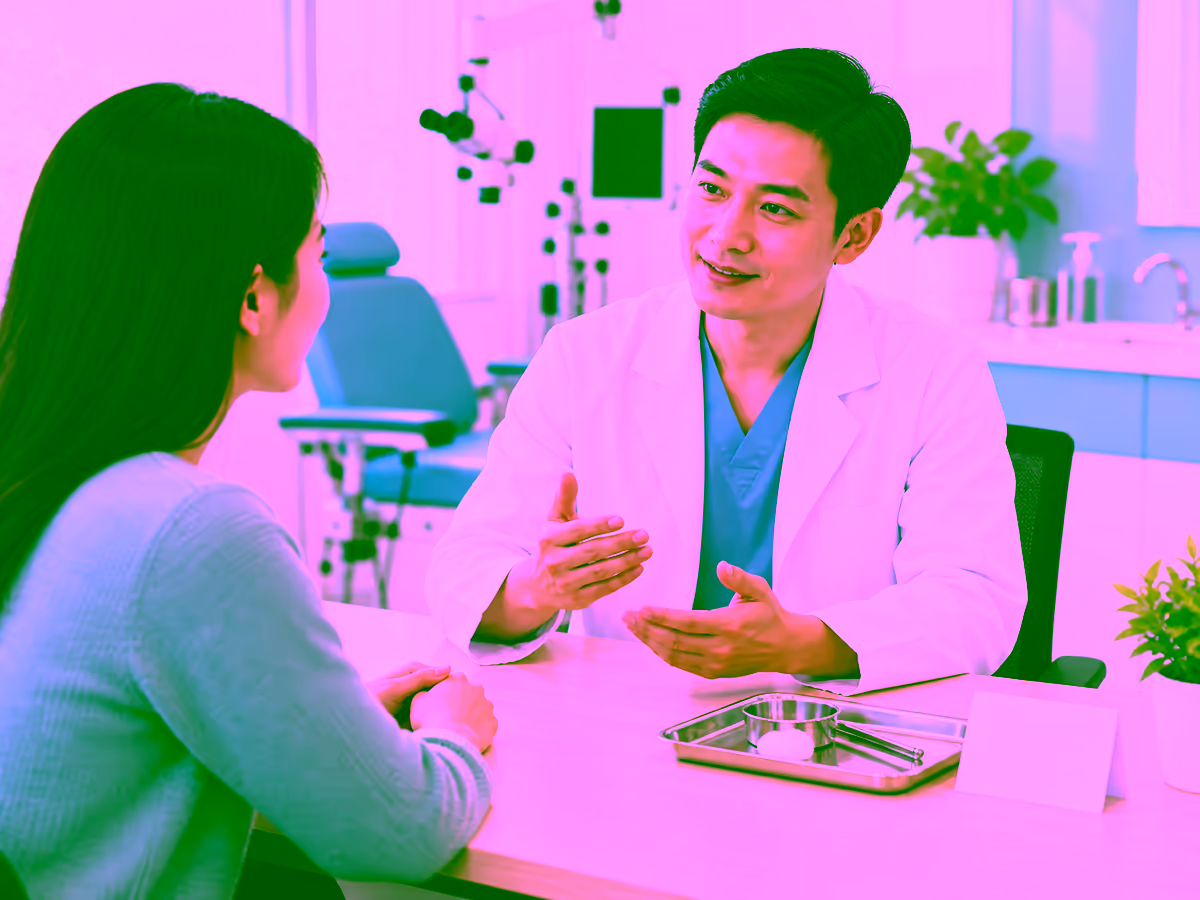 Bác sĩ tai mũi họng tư vấn bông gòn mắc trong tai