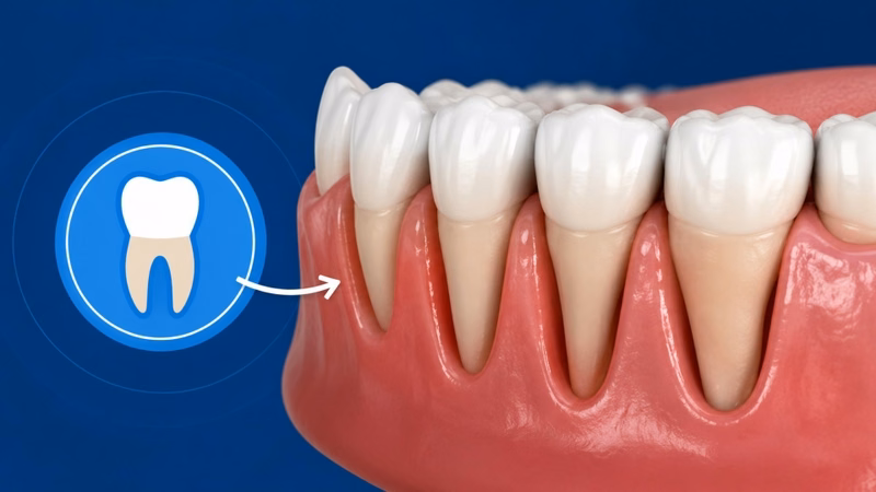 Minh họa tác động chấn thương răng gây bất thường trong quá trình phát triển chân răng