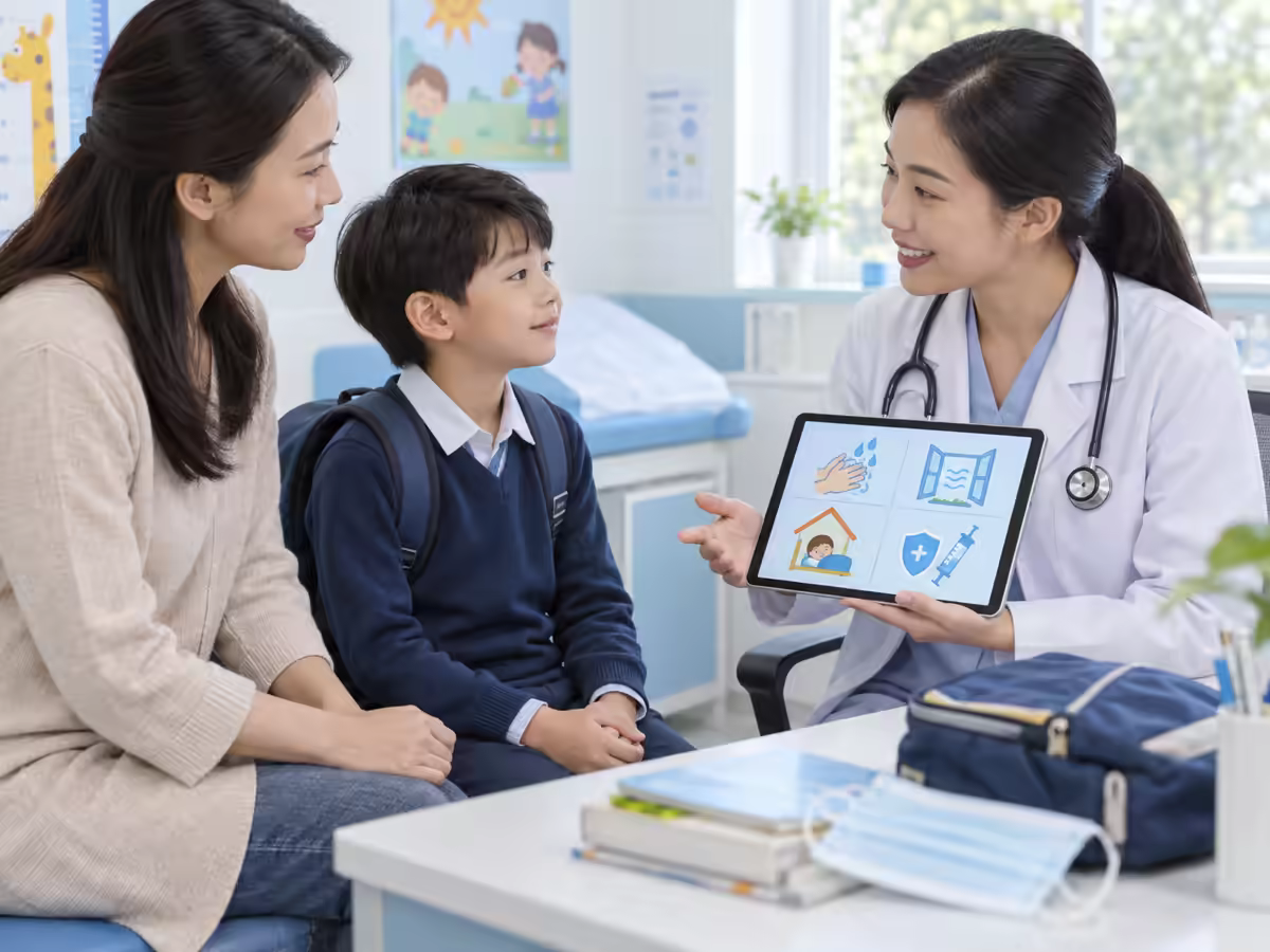 Bác sĩ nhi hướng dẫn phòng cúm A cho trẻ khi bắt đầu năm học