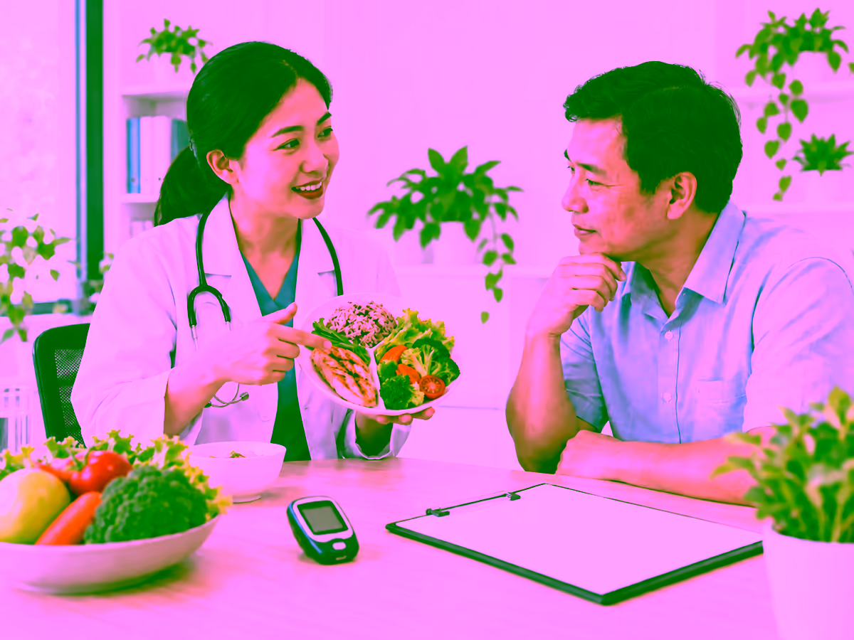 Bác sĩ tư vấn theo dõi đường huyết sau ăn