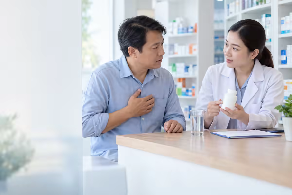 Dược sĩ tư vấn sử dụng thuốc giảm trào ngược đúng cách