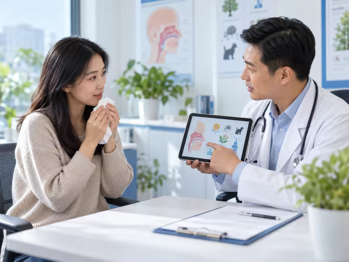 Bác sĩ tai mũi họng tư vấn nguyên nhân hắt xì liên tục