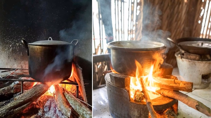 Giải pháp giảm thiểu khói củi bảo vệ đường hô hấp trong gia đình