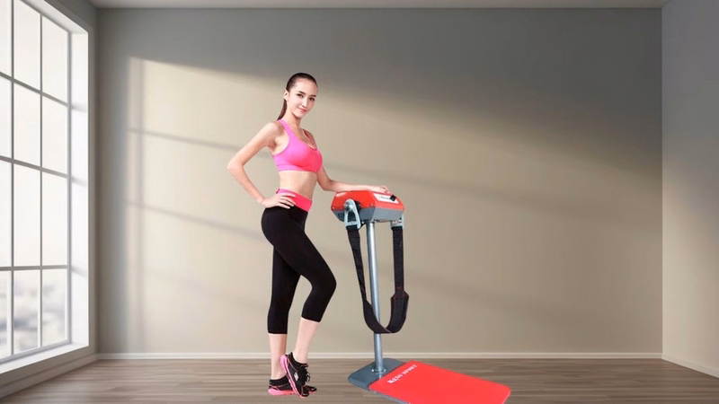 Kết hợp chế độ ăn uống và vận động hợp lý bên cạnh việc sử dụng máy massage bụng đứng