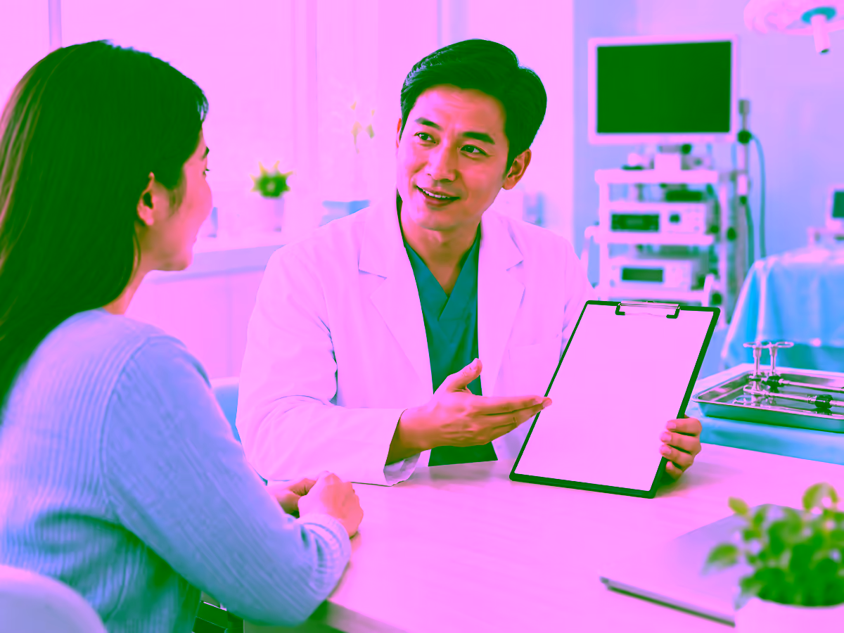 Bác sĩ tư vấn mổ nội soi tuyến giáp