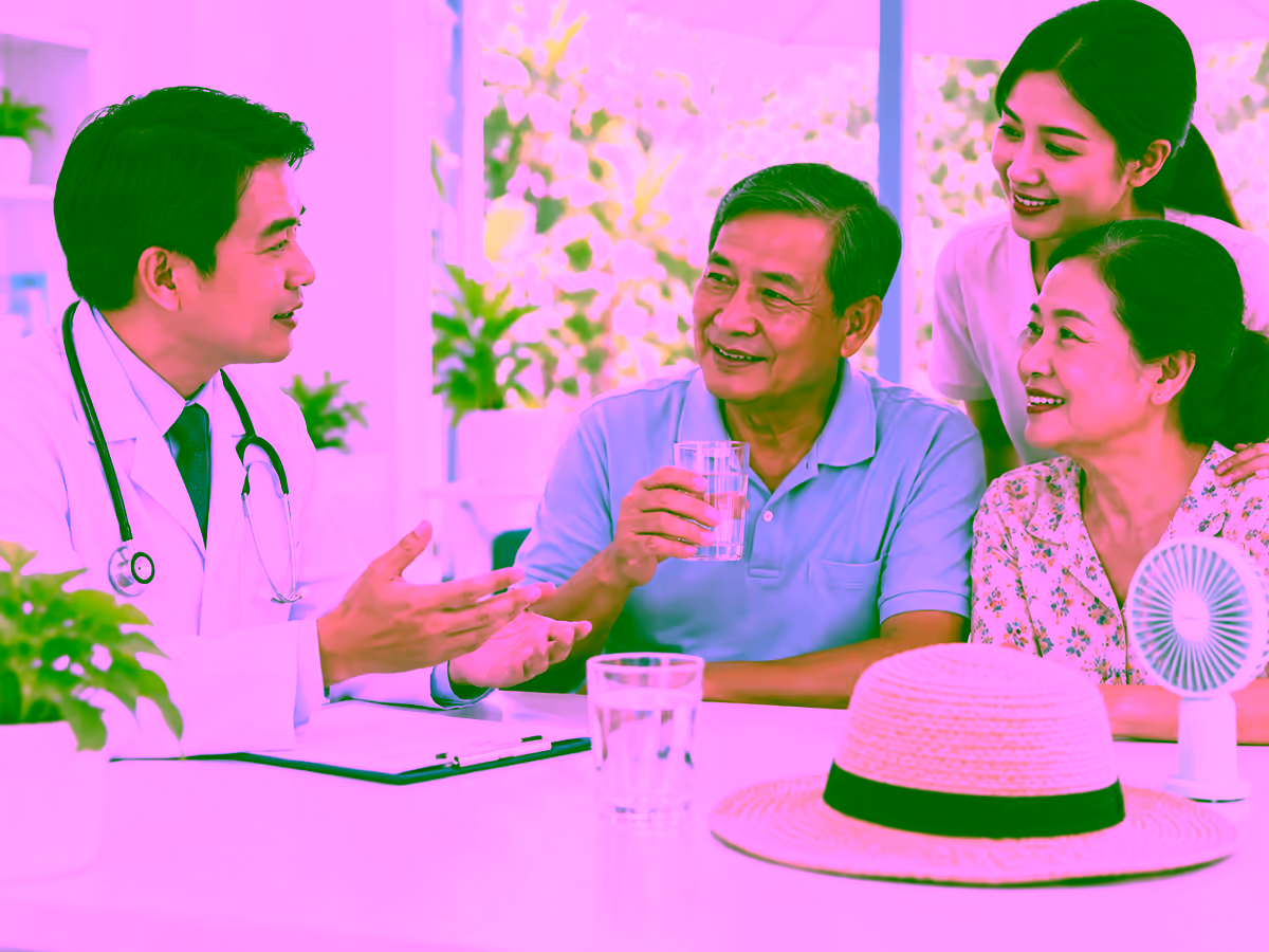 Bác sĩ hướng dẫn phòng đột quỵ khi nắng nóng