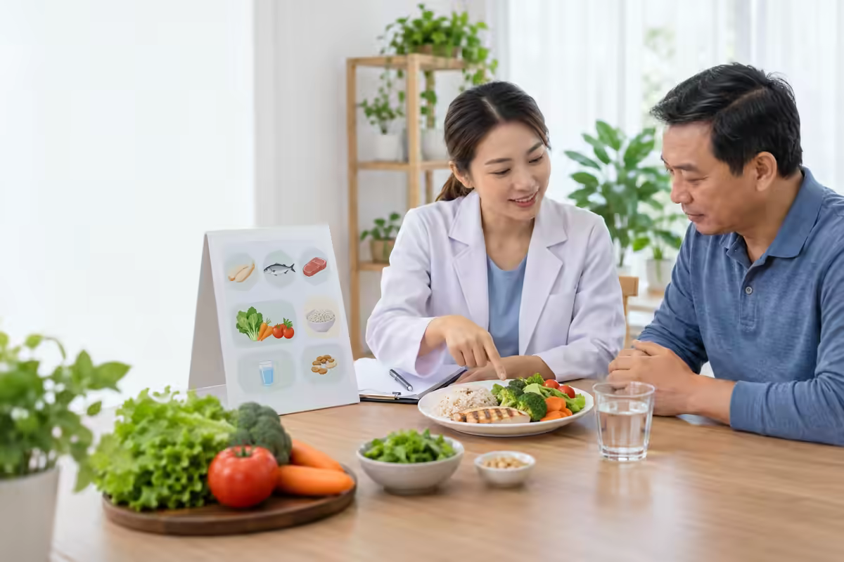 Chuyên gia dinh dưỡng hướng dẫn người bệnh gút chọn thịt và khẩu phần