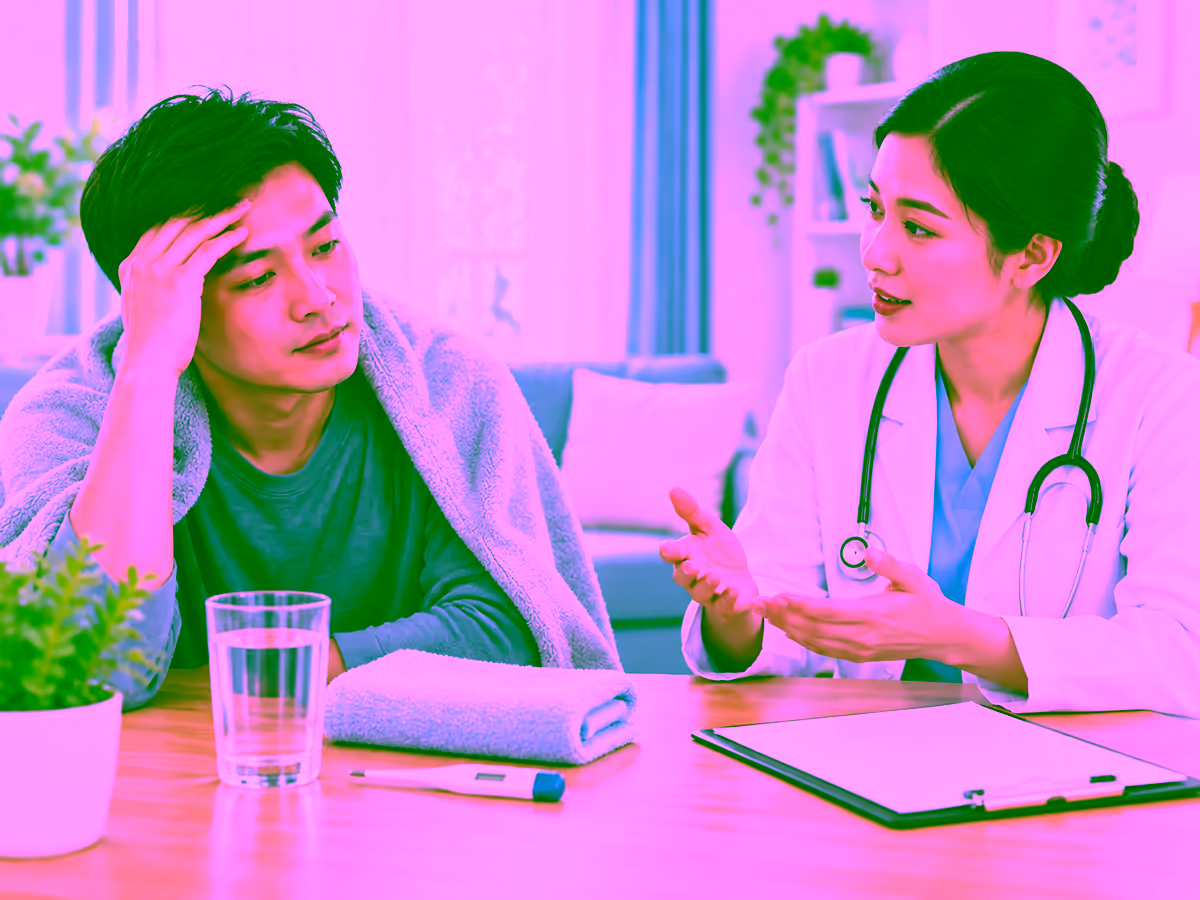 Bác sĩ tư vấn chăm sóc khi người lớn sốt cao