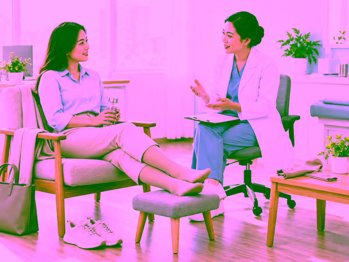 Bác sĩ hướng dẫn phòng ngừa giãn tĩnh mạch chân