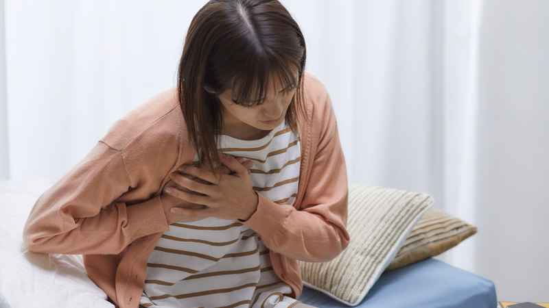 Hình ảnh mô tả triệu chứng hô hấp khi ký sinh trùng di chuyển qua phổi