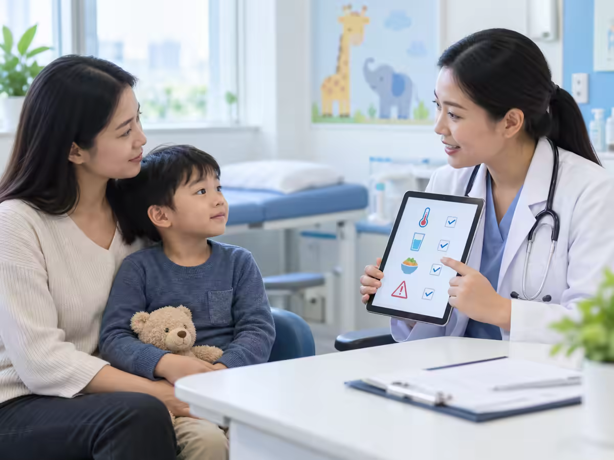 Bác sĩ nhi hướng dẫn cha mẹ chăm sóc trẻ nhiễm trùng máu