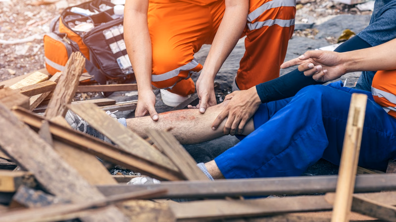 Hình ảnh vết thương sâu nguy cơ cao nhiễm bào tử vi khuẩn uốn ván