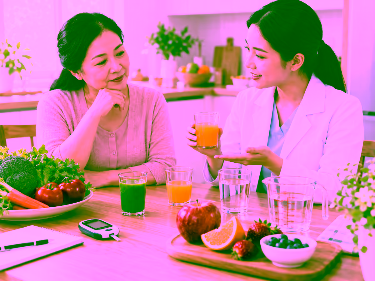 Chuyên gia dinh dưỡng hướng dẫn chọn nước ép phù hợp cho người tiểu đường