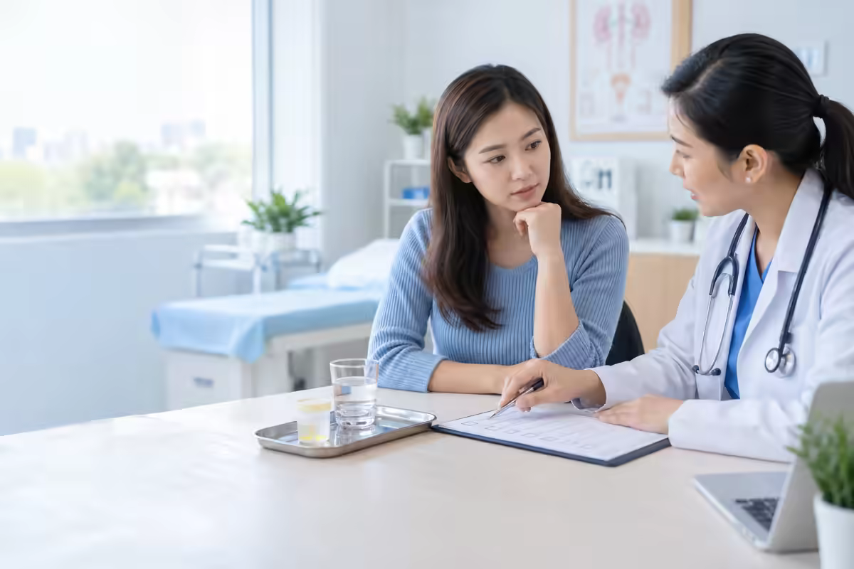 Bác sĩ tư vấn nước tiểu có bọt ở nữ giới và xét nghiệm cần thiết