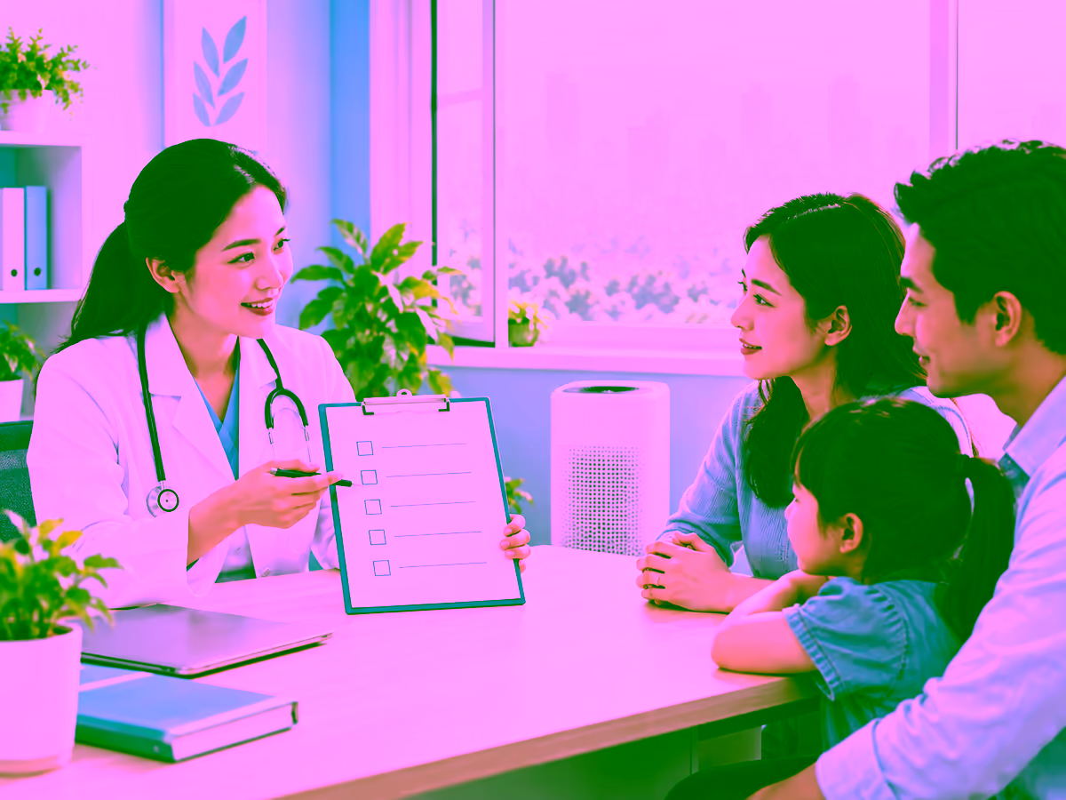Bác sĩ hướng dẫn bảo vệ sức khỏe trước ô nhiễm không khí