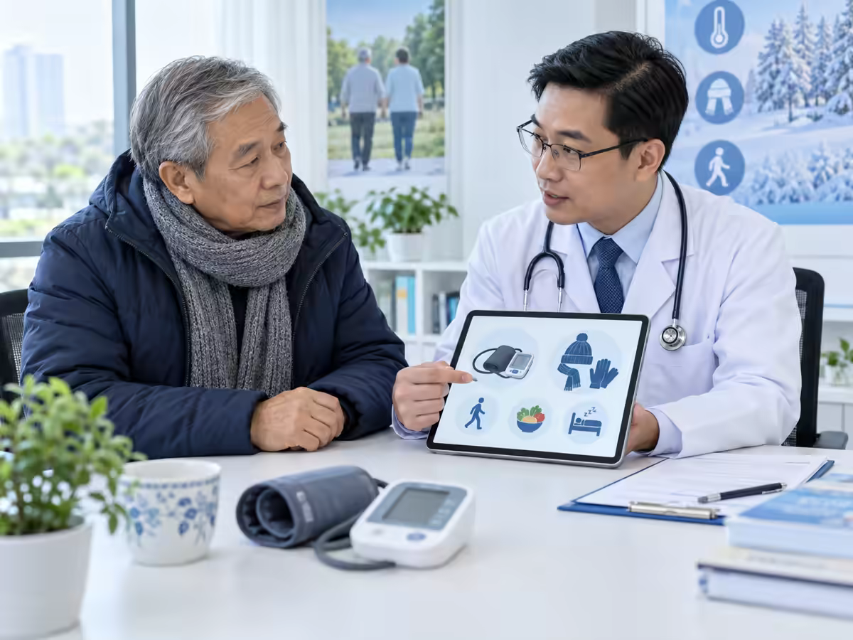 Bác sĩ hướng dẫn phòng ngừa đột quỵ khi thời tiết trở lạnh