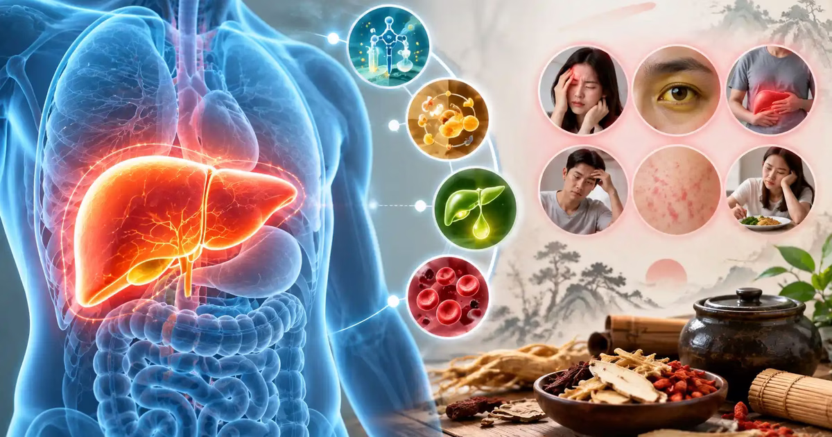 Khái niệm tạng can: Chức năng sinh lý và các chứng bệnh thường gặp