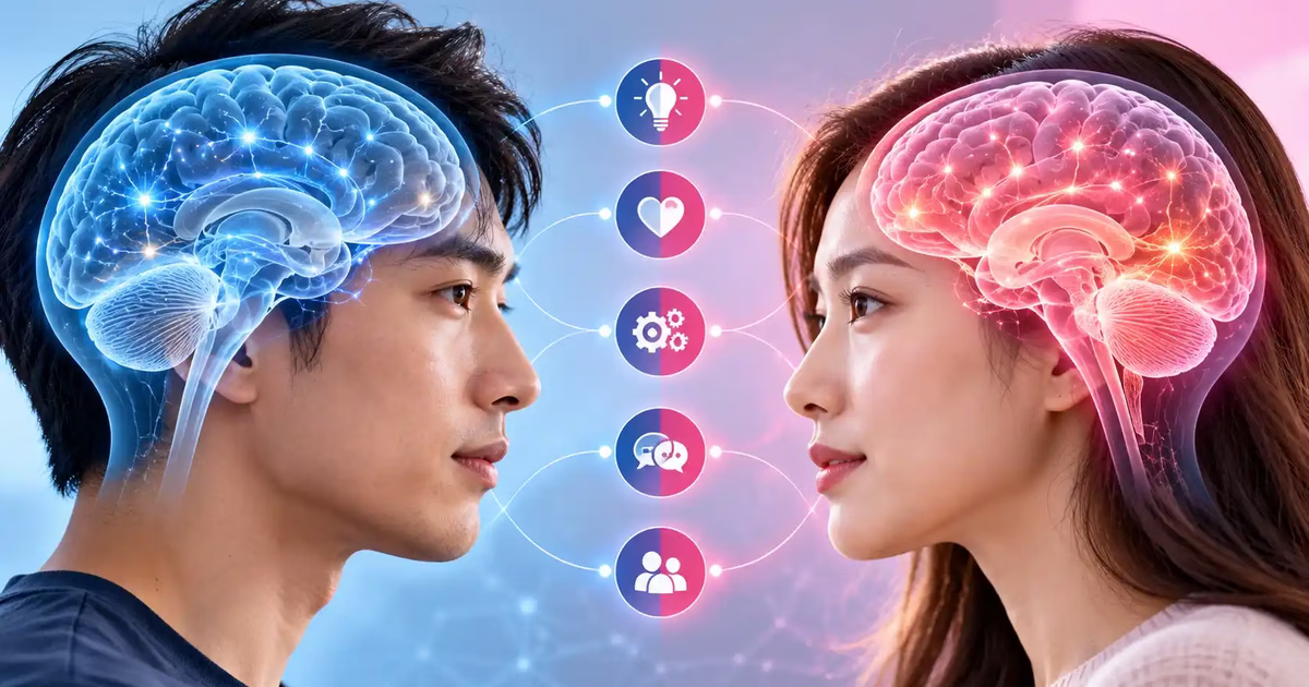 Bộ não của nam và nữ có điểm gì khác nhau?