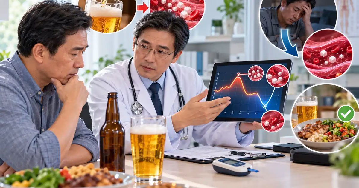 Người bị tiểu đường có uống bia được không và những ảnh hưởng cần lưu ý