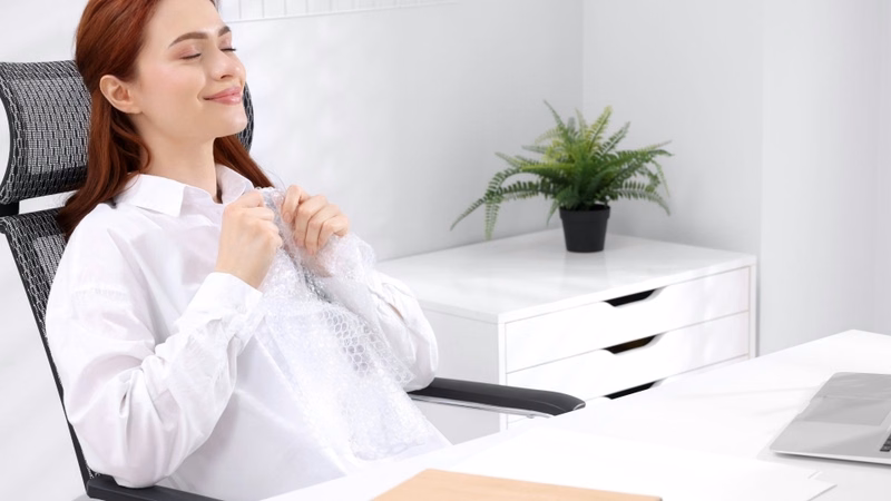 Hình ảnh người phụ nữ thức dậy tỉnh táo và tràn đầy năng lượng nhờ có giấc ngủ ngon