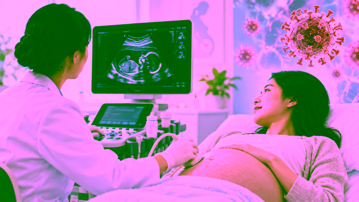 Bác sĩ siêu âm thai và tư vấn nguy cơ Rubella
