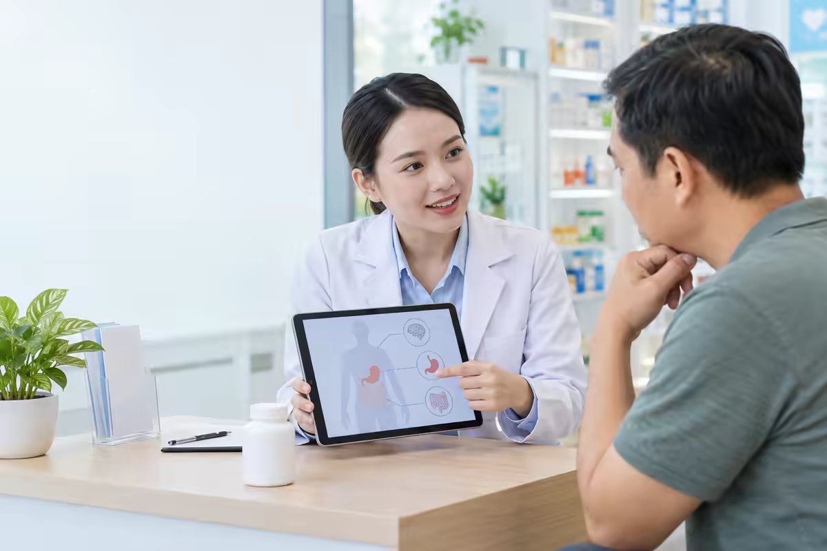 Dược sĩ giải thích tác dụng và cơ chế hoạt động của thuốc cho người bệnh