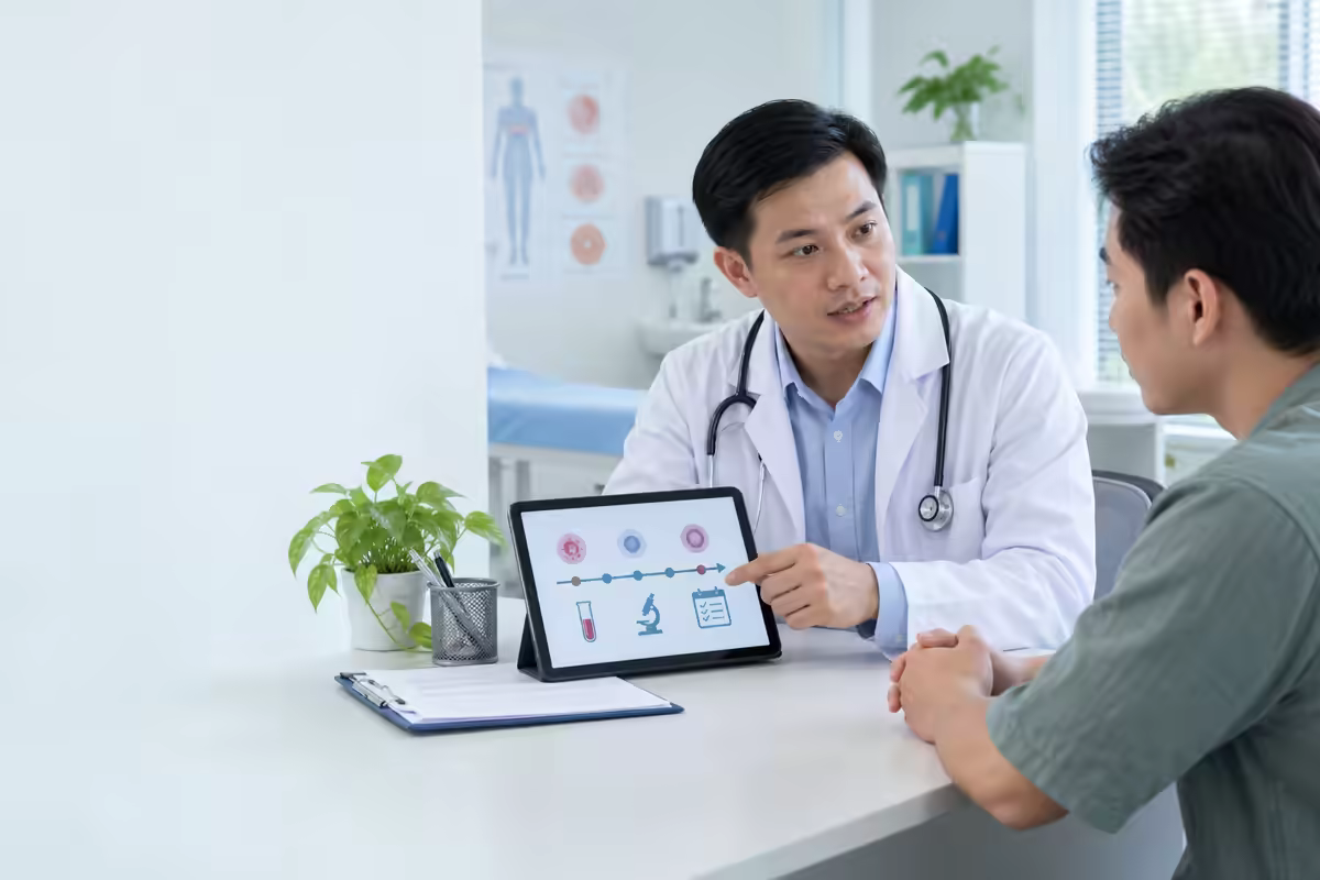 Bác sĩ tư vấn thời gian ủ bệnh giang mai và thời điểm xét nghiệm