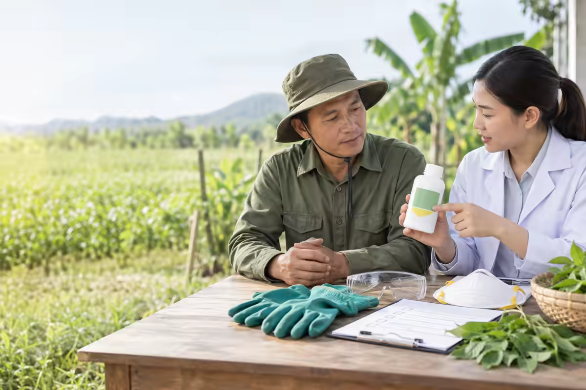 Chuyên gia hướng dẫn sử dụng thuốc diệt cỏ sinh học an toàn