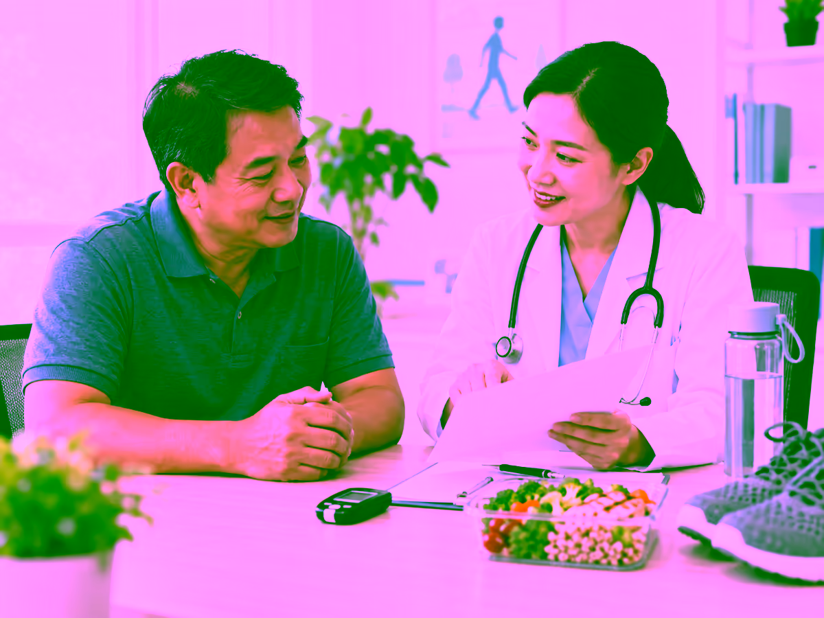 Bác sĩ tư vấn kiểm soát tiểu đường tuýp 2