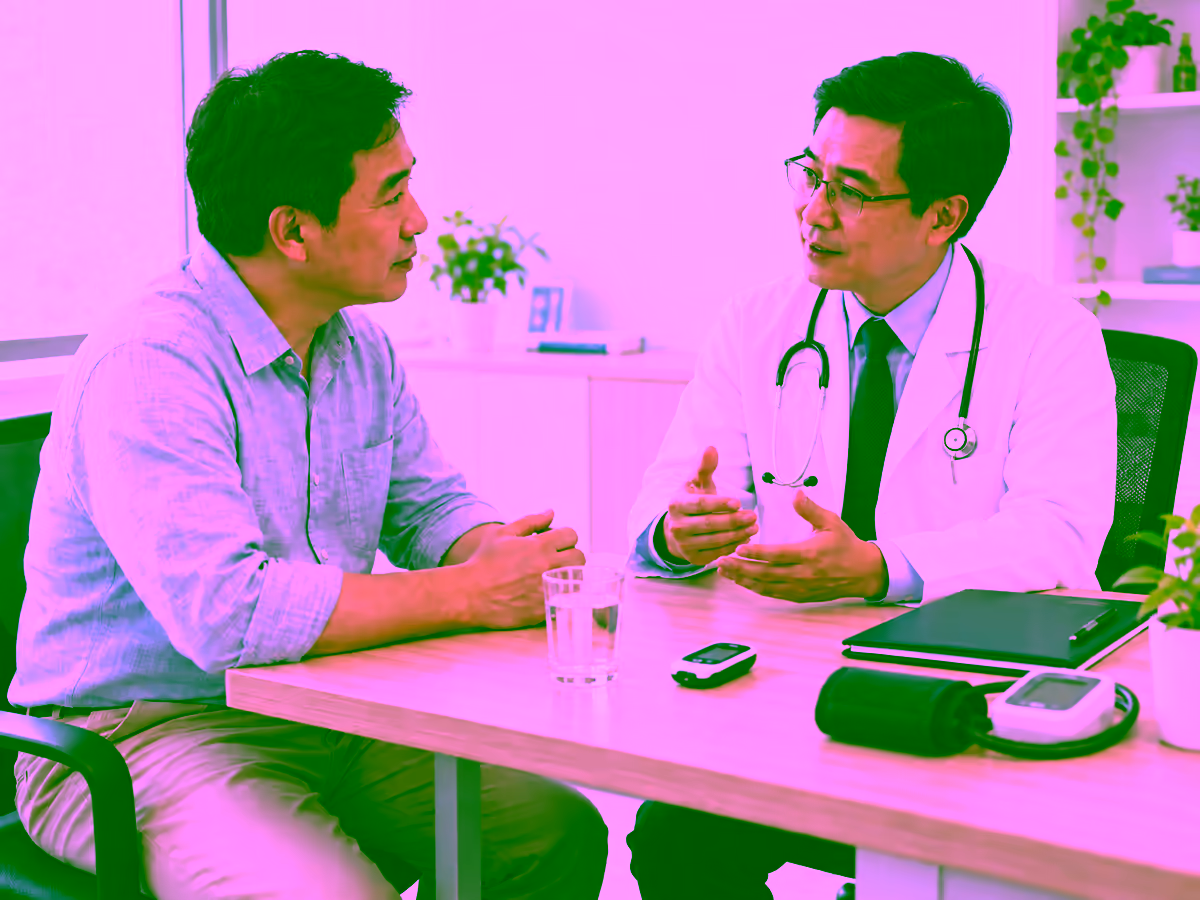 Bác sĩ tư vấn sức khỏe sinh lý cho người bệnh tiểu đường