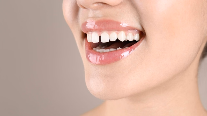 So sánh hiệu quả cải thiện khoảng thưa giữa trám răng thẩm mỹ và niềng răng chỉnh nha