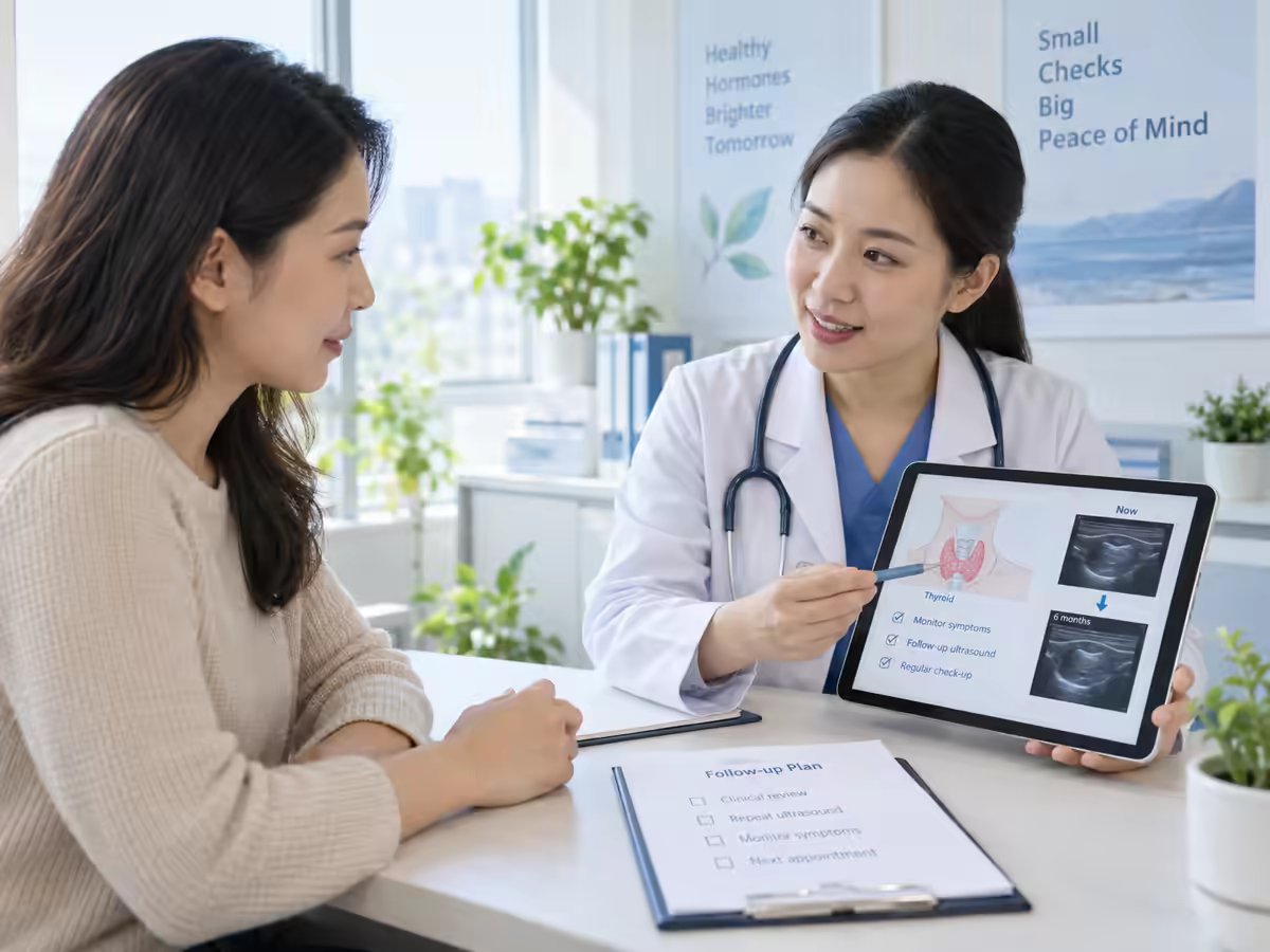 Bác sĩ nội tiết tư vấn u tuyến giáp và dấu hiệu cần theo dõi