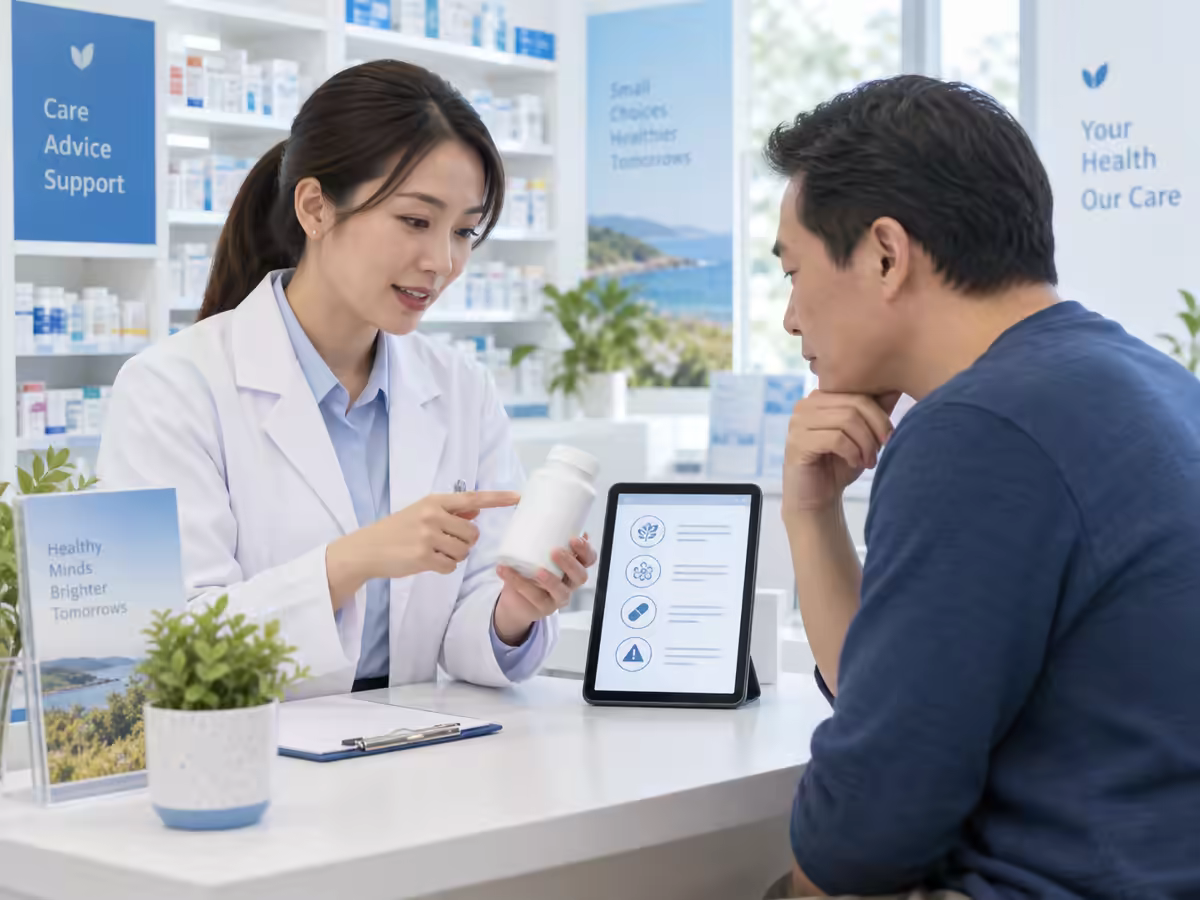 Dược sĩ tư vấn lựa chọn viên uống bổ não và lưu ý khi sử dụng